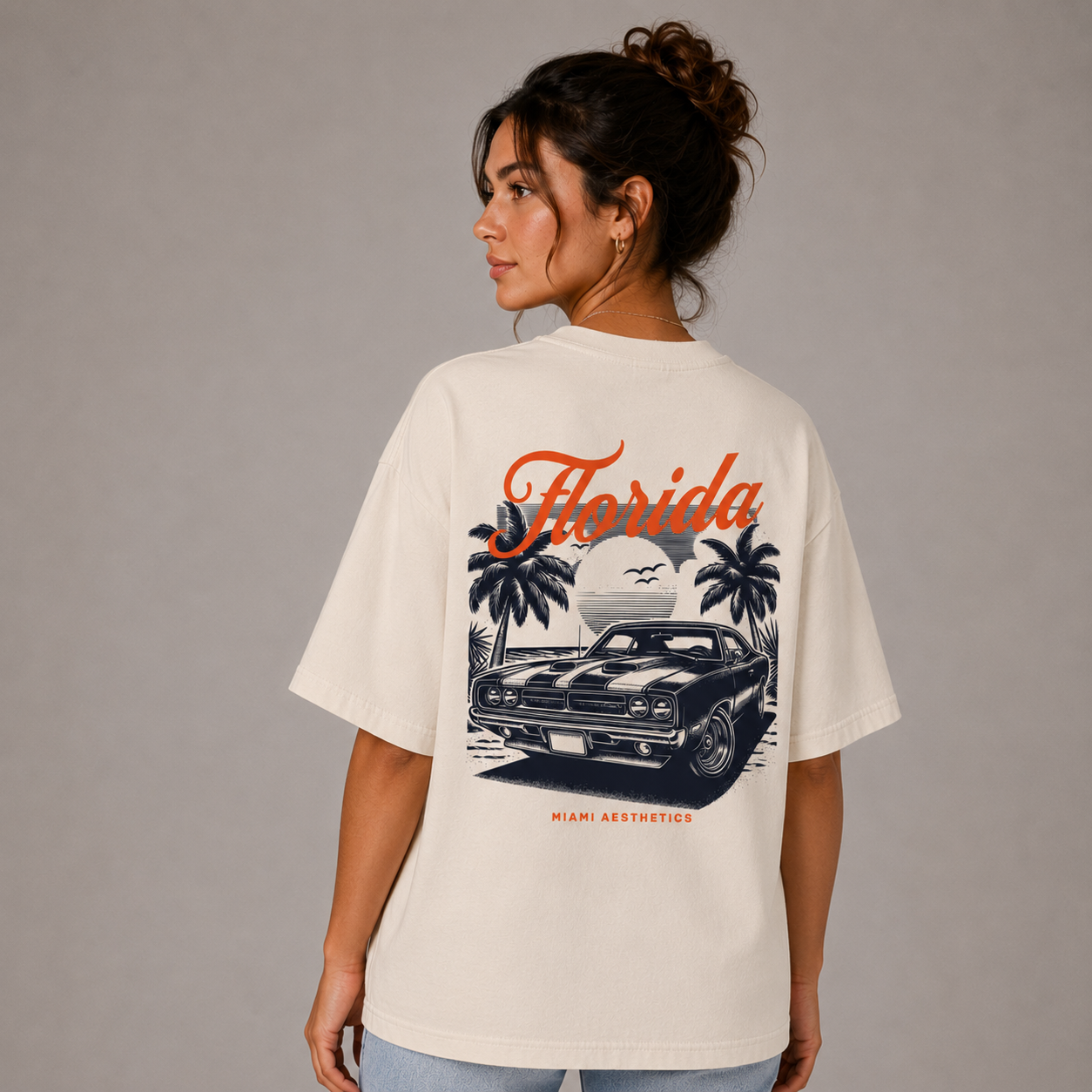 Florida Miami - Oversized Shirt