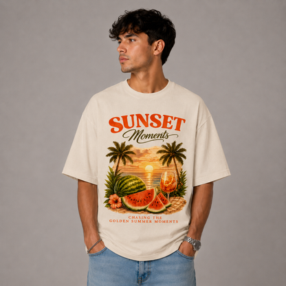 Sunset Moments - Oversized Shirt