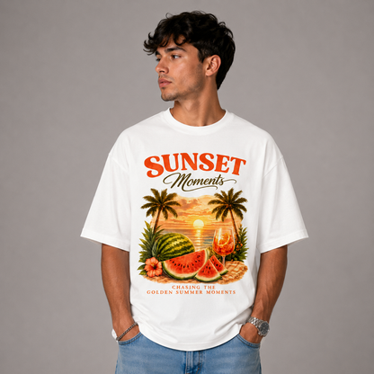 Sunset Moments - Oversized Shirt
