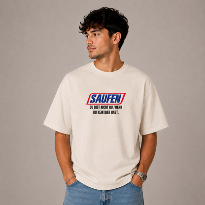 SAUFEN - Oversized Shirt