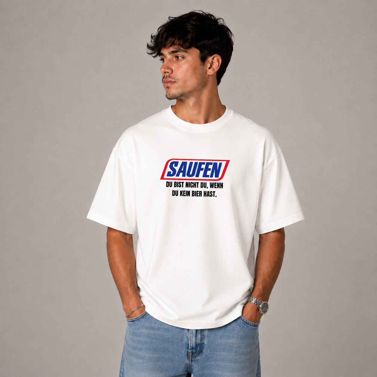 SAUFEN - Oversized Shirt