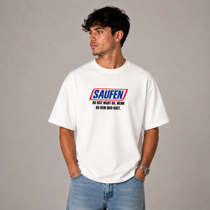 SAUFEN - Oversized Shirt