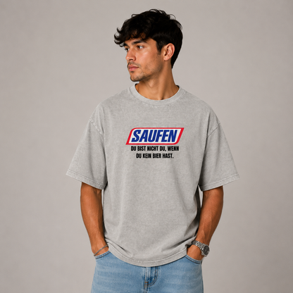 SAUFEN - Oversized Shirt