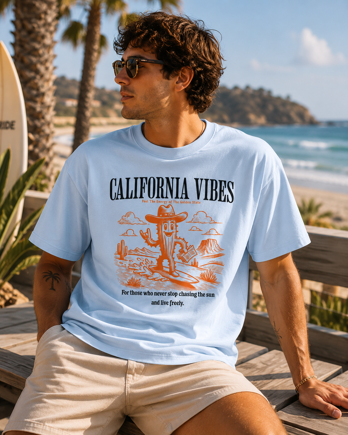 California Vibes - Oversized Shirt