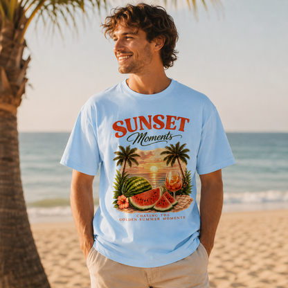 Sunset Moments - Oversized Shirt