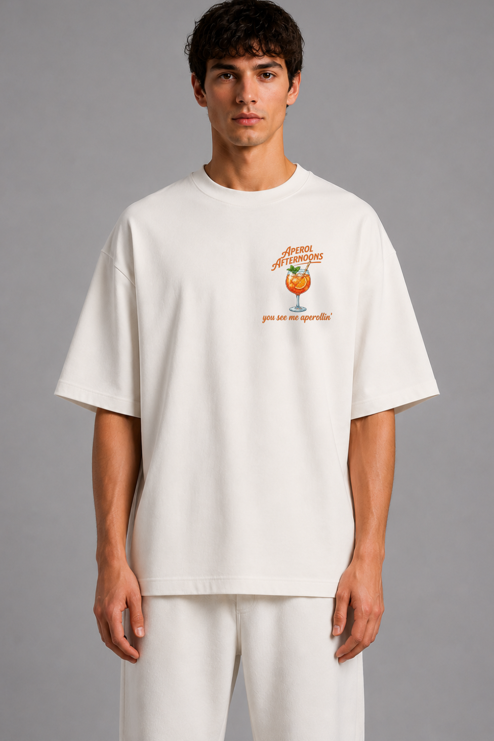 APEROLLIN' - Oversized Shirt
