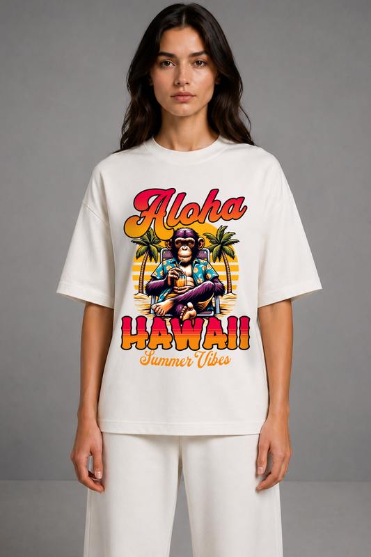 Aloha Hawaii - Oversized Shirt