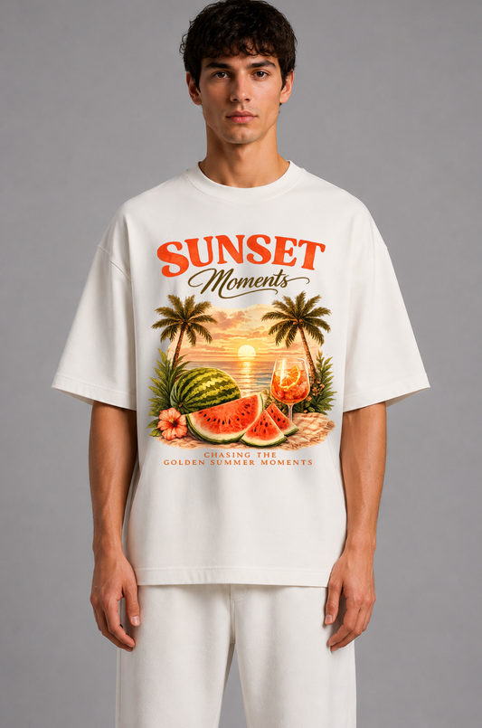Sunset Moments - Oversized Shirt
